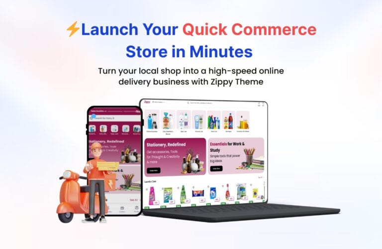 Zippy — Launch Your Quick Commerce Store in Minutes